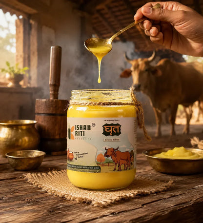 A2 Gir Cow Ghee – Farm Fresh Preservative Free by Kishan Kriti
