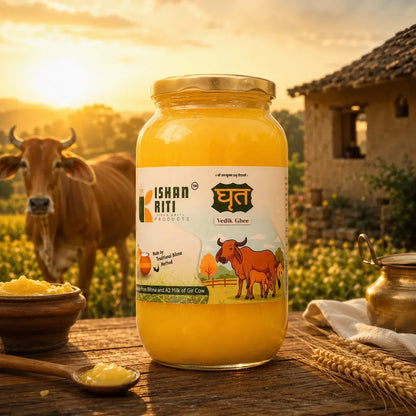 Kishan Kriti A2 Gir Cow Bilona Ghee