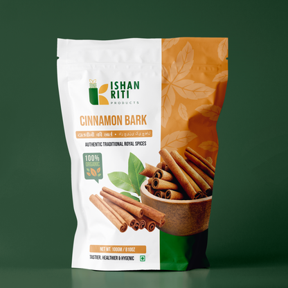 Natural Cinnamon Bark (Dalchini) – Whole Sticks by Kishan Kriti