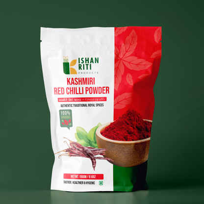 Kashmiri Red Chilli Powder – Vibrant Color Mild Heat by Kishan Kriti
